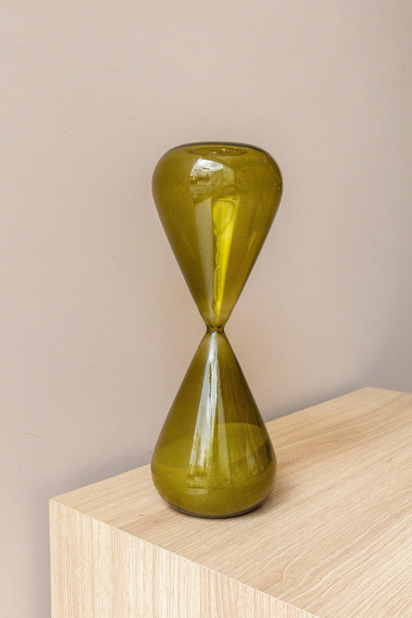 AMPULHETA OLIVE - 60MIN - Cactos da Maricota