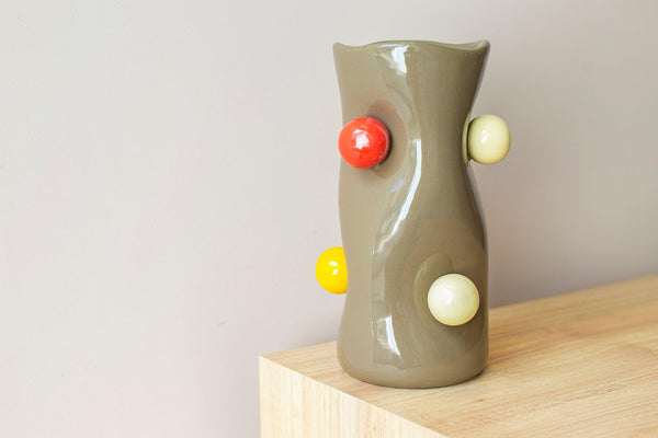 VASO DOTS CERÂMICA FENDI M - Cactos da Maricota