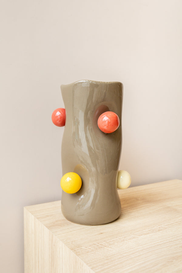 VASO DOTS CERÂMICA FENDI G Cactos da Maricota