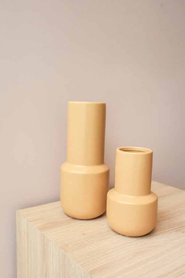 VASO MOSTARDA ALTO Cactos da Maricota