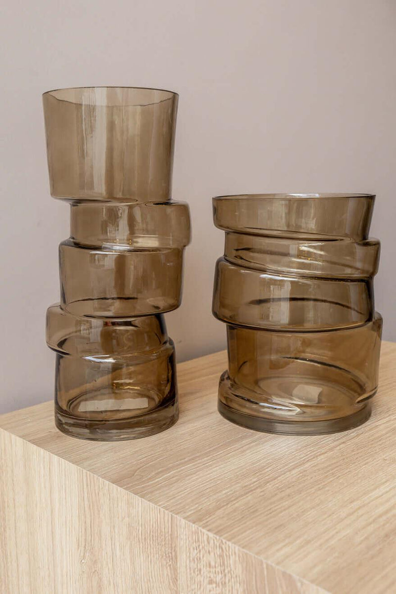 VASO DE VIDRO NORUEGA 28,5 x 13,5cm