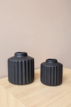 VASO MINIMALISTA CANELADO M Cactos da Maricota