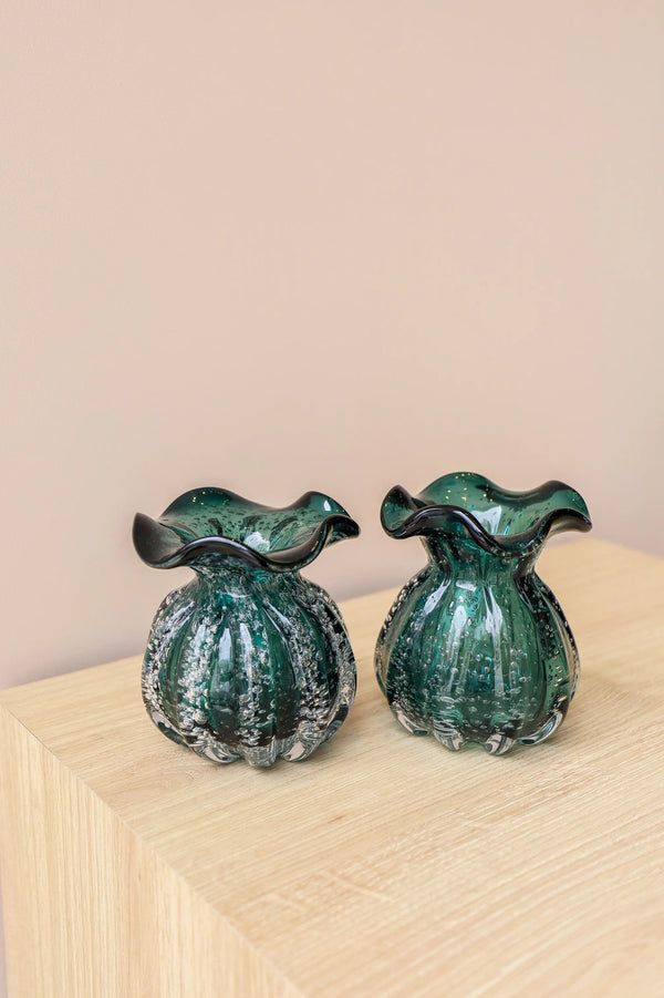 MURANO ITALY VERDE Cactos da Maricota